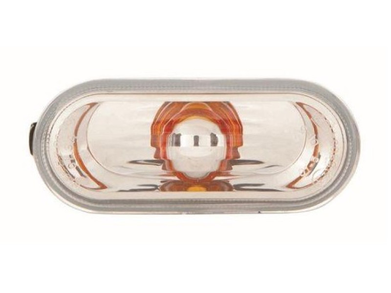 Повторювач повороту на крилі VW, Seat (TYC) прозорий, жовта вставка 7H0949117A