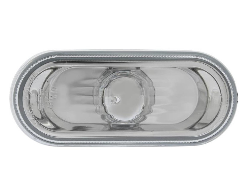 Повторювач повороту на крилі VW, Skoda, Seat (Depo) прозорий, з білою вставкою 1J0949117