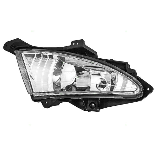 Протитуманна фара ліва Hyundai Elantra HD 2006-2010 DEPO з кріпленням 922012H000