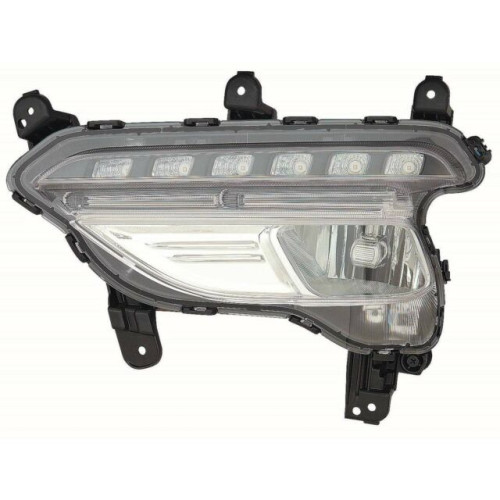 Протитуманна фара ліва Hyundai Santa Fe 3 2016-2018 DEPO LED 92201-4Z510
