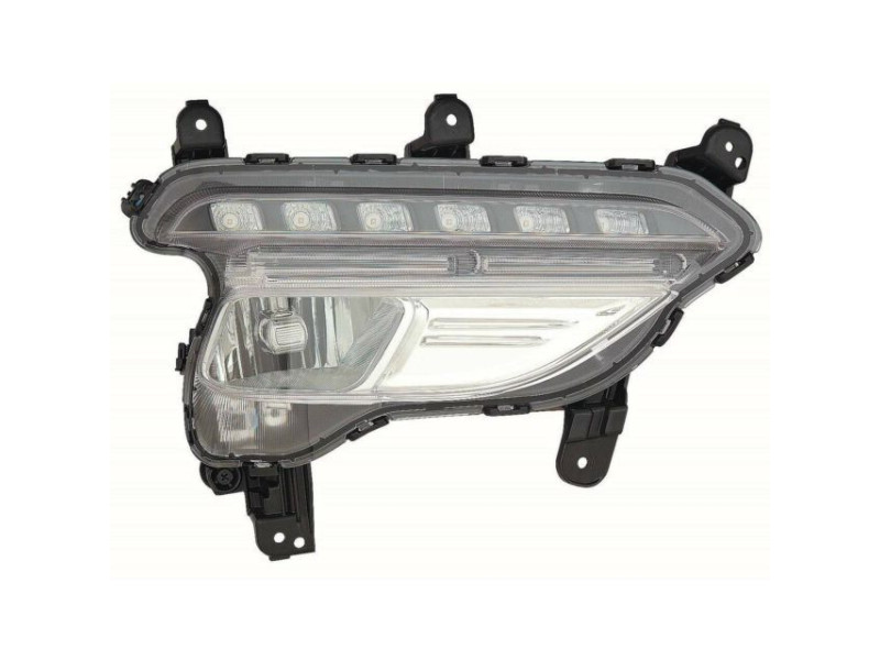 Протитуманна фара права Hyundai Santa Fe 3 16-18 (Depo) LED 92202-4Z510