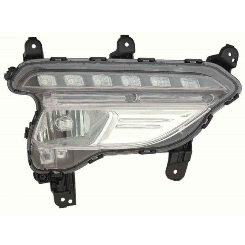 Протитуманна фара права Hyundai Santa Fe 3 16-18 (Depo)  LED 92202-4Z510