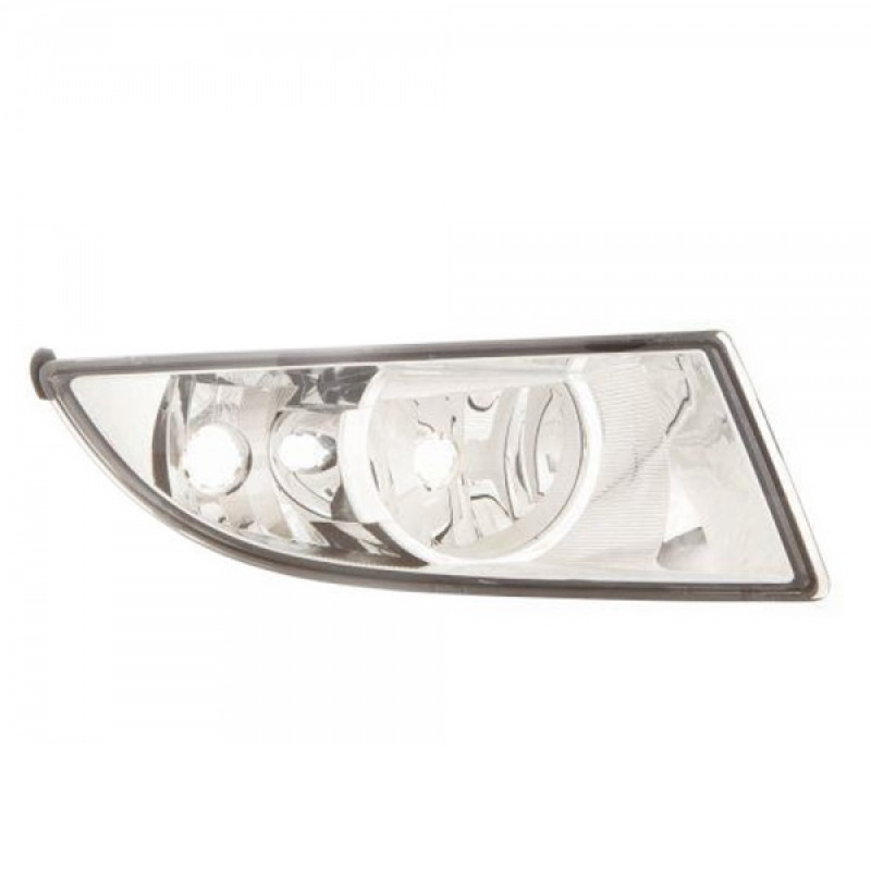 Протитуманна фара права Skoda Fabia 2 10-14 (Depo) під дві лампи 5J0941702B