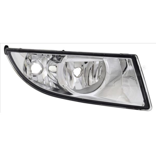 Протитуманна фара права Skoda Fabia 2 2010-2014 DEPO під дві лампи 5J0941700B