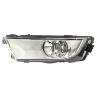 Протитуманна фара ліва Skoda Octavia A7 13-17 (Depo) хром 5E0941701