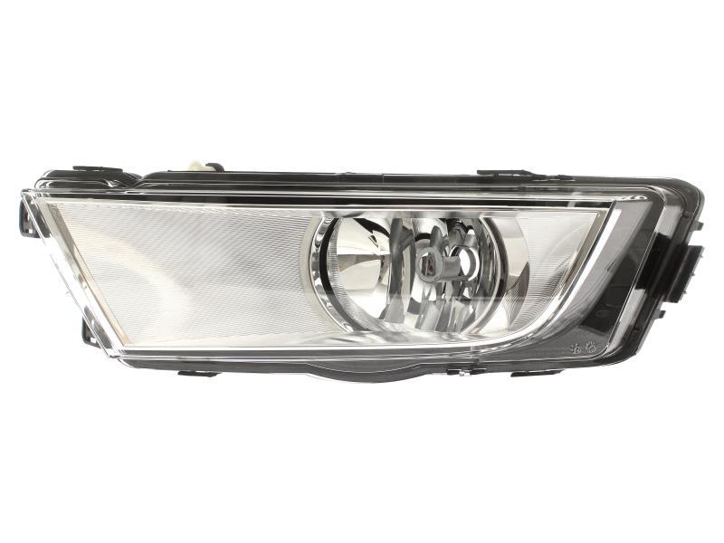 Протитуманна фара ліва Skoda Octavia A7 13-17 (Depo) хром 5E0941701