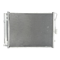 Радіатор кондиціонера Kia Soul 09-14 (Китай) 976062K000, 976062K000AS