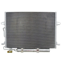 Радіатор кондиціонера Mercedes E-class W211, CLS C219 (AVA) A2115000154, A2115000654