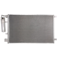 Радіатор кондиціонера Nissan Qashqai J10 (AVA) 92100JD000, 92100JD00A