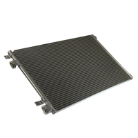 Радіатор кондиціонера Renault Megane 2 02-08 (Polcar Тайвань) 8200115543, 8200223000, 8671017589