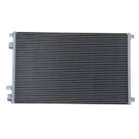 Радіатор кондиціонера Renault Megane 2 03-08, Renault Scenic 2 03-08 (Китай) 8200115543