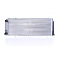 Радіатор охолодження двигуна Audi 100 C3 двиг. 1.8L (FPS) 443121253