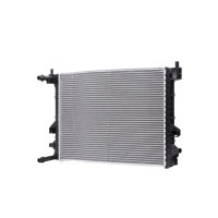 Радіатор охолодження двигуна Audi A3 8V, Seat Leon 12-19, Skoda Octavia A7, Superb 3, Kodiaq, VW Arteon, Golf 7, T-Roc, Tiguan 17- (Van Wezel) 5Q0121251ED, 5Q0121251EJ