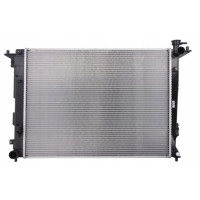 Радіатор охолодження двигуна Hyundai ix35, Kia Sportage SL 10-15 2.0 / 2.4 (AVA) 253102Y500, 253102Y501