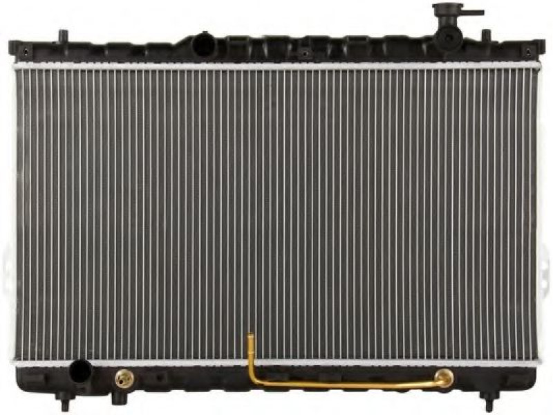Радіатор охолодження двигуна Hyundai Santa Fe 1 01-06 2.7 АКПП (AVA) 2531026000, 2531026050