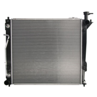 Радіатор охолодження двигуна Hyundai Santa Fe 2, 3 2.2 CRDI (AVA) 253102B970, 253102B990