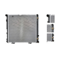 Радіатор охолодження двигуна Mercedes E-Class W124 84-96 двиг. 2.0 / 2.2 АКПП (Nissens) 1245006202, 1245006303