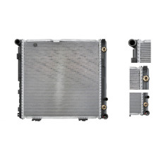 Радіатор охолодження двигуна Mercedes E-Class W124 84-96 двиг. 2.0 / 2.2 АКПП (Van Wezel) 1245006202, 1245006303