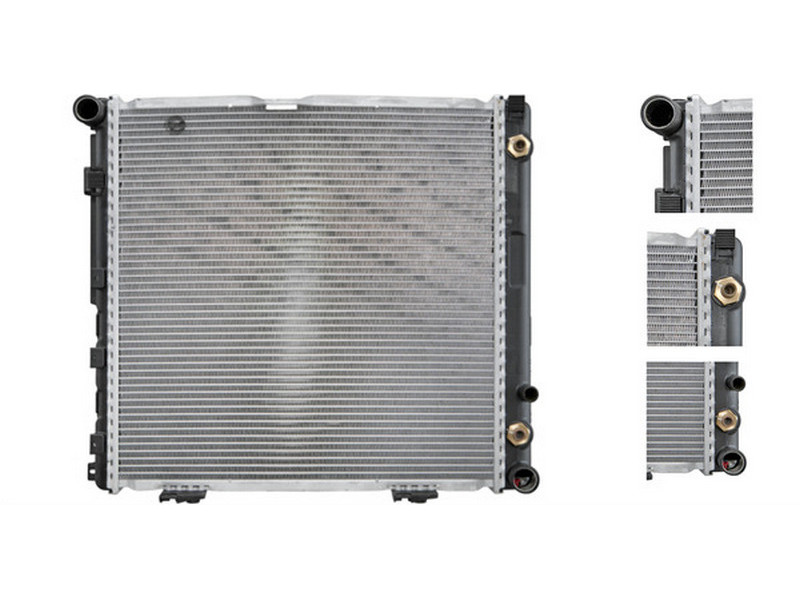 Радіатор охолодження двигуна Mercedes E-Class W124 84-96 двиг. 2.0 / 2.2 АКПП (Van Wezel) 1245006202, 1245006303