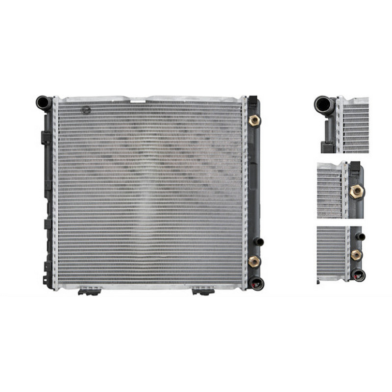 Радіатор охолодження двигуна Mercedes E-Class W124 84-96 двиг. 2.0 / 2.2 АКПП (Van Wezel) 1245006202, 1245006303