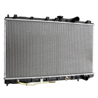 Радіатор охолодження двигуна Mitsubishi Galant 93-96 1.8 АКПП (AVA) MB845792, MB845793