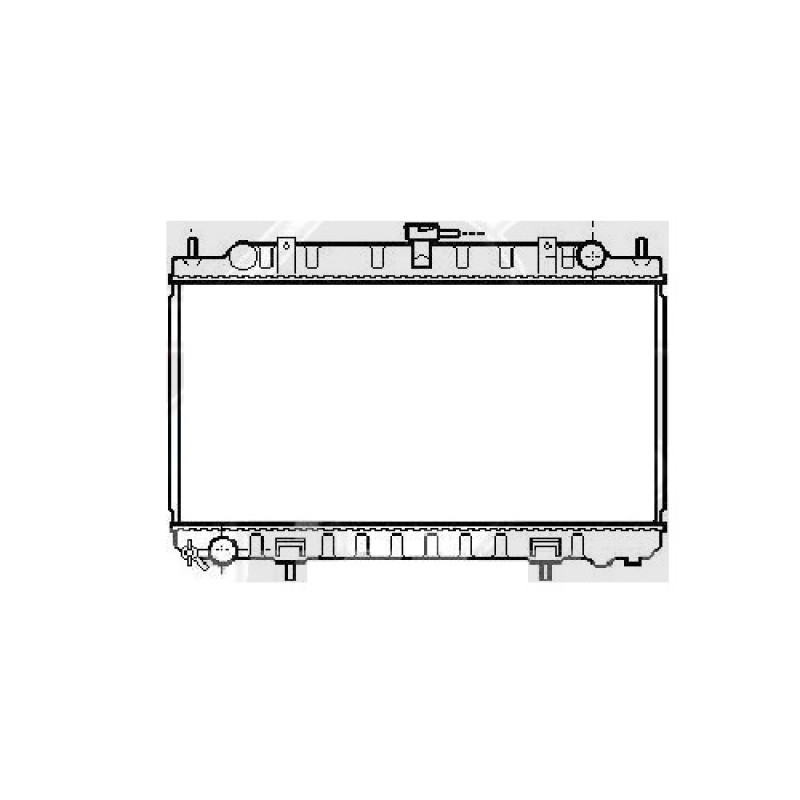 Радіатор охолодження двигуна Nissan Almera N16 00-02 2.2 D (Frigair)