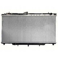 Радіатор охолодження двигуна Nissan Patrol Y61 МКПП (Van Wezel) 21410VB800, 21460VB300