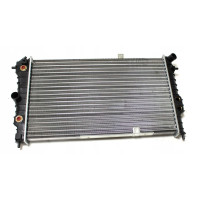 Радіатор охолодження двигуна Opel Vectra A 1.4 / 1.6 / 1.7 D / 1.8 / 2.0 АКПП (AVA) 03096385, 1300133, 1300135