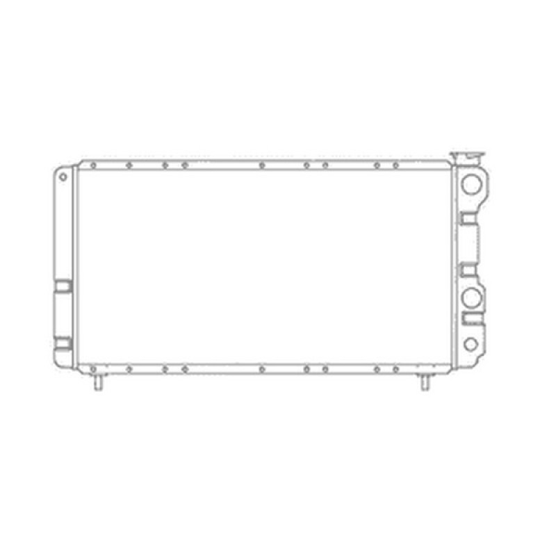 Радіатор охолодження двигуна Renault Trafic 81-01 2.0 / 2.1 D (NRF) 7700696714