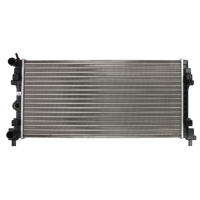 Радіатор охолодження двигуна Skoda Fabia 2, Rapid, Roomster, VW Polo, Seat Ibiza, Toledo МКПП (FPS) 6RF121253