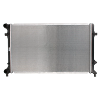 Радіатор охолодження двигуна Skoda Octavia A5, VW Golf 5, Jetta 5, 6, Passat B6, Touran, Caddy 3, Seat Altea, Toledo, Leon (Koyorad) 1K0121251AR