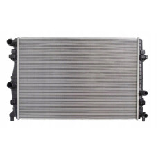 Радіатор охолодження двигуна VW T-Cross 19-, Skoda Scala 19-, Kamiq 19-, Fabia 22-, Seat Arona, Ibiza 17-, Audi A1 GB 18- двиг. 1.0 TSI / 1.6 TDI (FPS) 2Q0121253K