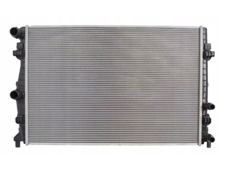 Радіатор охолодження двигуна VW T-Cross 19-, Skoda Scala 19-, Kamiq 19-, Fabia 22-, Seat Arona, Ibiza 17-, Audi A1 GB 18- двиг. 1.0 TSI / 1.6 TDI (FPS) 2Q0121253K