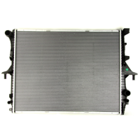 Радіатор охолодження двигуна VW Touareg, Audi Q7, Porsche Cayenne (NRF) 7L6121253K