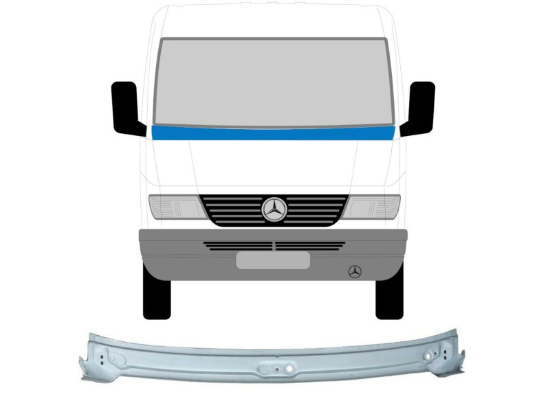 Рама вітрового скла Mercedes Sprinter W901-W903 95-06 панель лобового скла (Elit) 9016270102