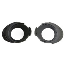 Рамка протитуманної фари ліва права Citroen Berlingo 08-15, Peugeot Partner 08-15 (Тайвань) чорна 1608323380