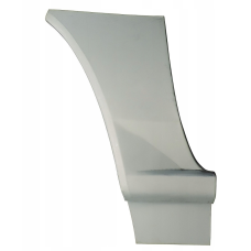 Ремчастина переднього крила ліва Mitsubishi Pajero Pinin 98-07 (Польща)