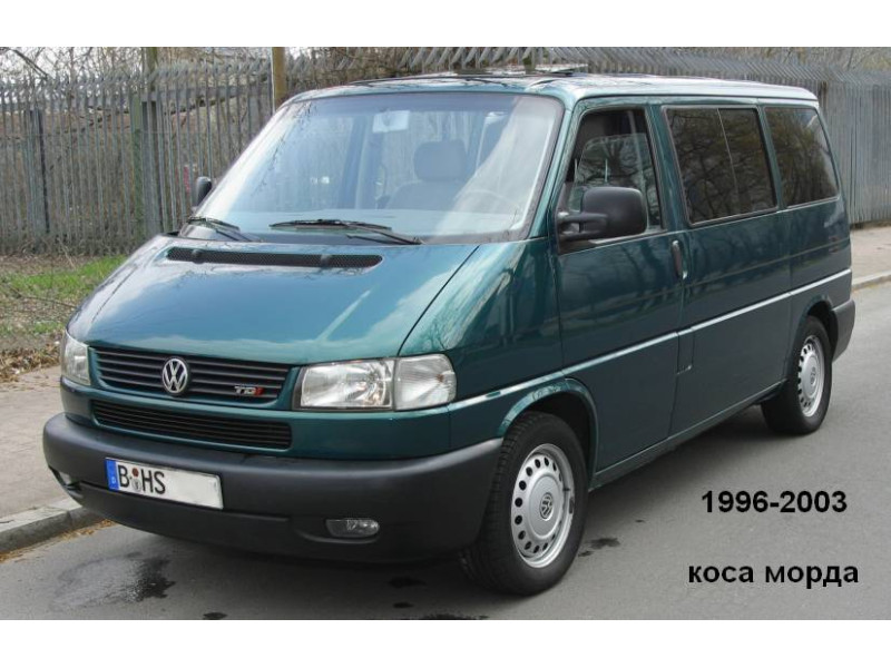Ремчастина переднього крила права VW Transporter T4 96-03 коса морда (Klokkerholm)
