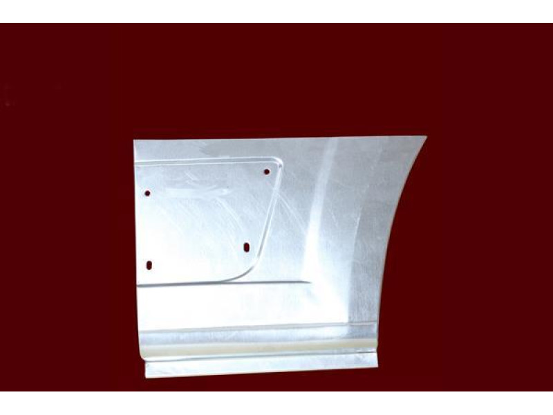 Ремчастина бока ліва перед колесом Fiat Ducato, Citroen Jumper, Peugeot Boxer 06-14, 14- середня база (KH)