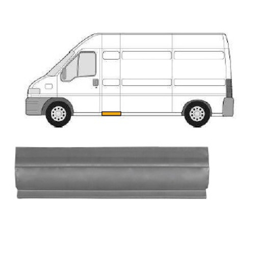 Ремчастина бока ліва/права (50x15 см) Citroen Jumper, Fiat Ducato, Peugeot Boxer 1994-2006 довга база (PL)