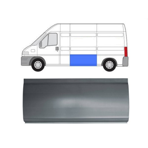 Поріг середній лівий/правий високий Citroen Jumper, Fiat Ducato, Peugeot Boxer 94-05 (FPS)