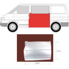 Ремчастина бока ліва середня VW Transporter T4 90-03 за дверима (PL)