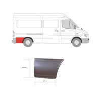 Арка задня за колесом права Mercedes Sprinter W901-W903, VW LT 2 95-06 середня база (PL)