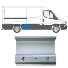 Ремчастина кузова ліва/права задня перед колесом (довжина 43 см) Iveco Daily VI 2014-2023 Klokkerholm 3082560