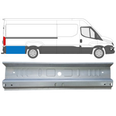 Ремчастина кузова ліва/права задня за колесом (довжина 128 см) Iveco Daily VI 2014-2023 Klokkerholm 3082602