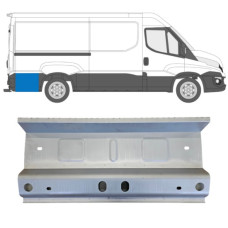 Ремчастина кузова ліва/права задня за колесом (довжина 70 см) Iveco Daily VI 2014-2023 Klokkerholm 3082601