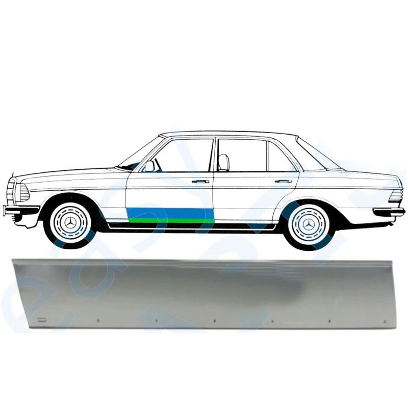 Ремчастина передньої лівої двері Mercedes W123 (PL)