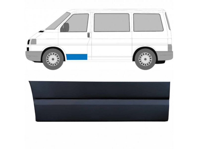 Ремчастина обшивки передньої лівої водійської двері VW Transporter T4 90-03