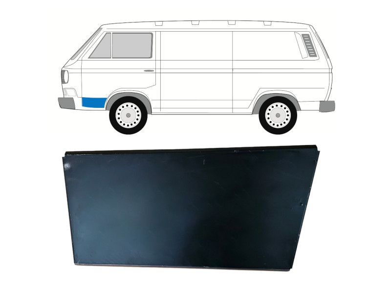 Ремчастина передньої двері ліва зовнішня VW Transporter T3 (Klokkerholm)