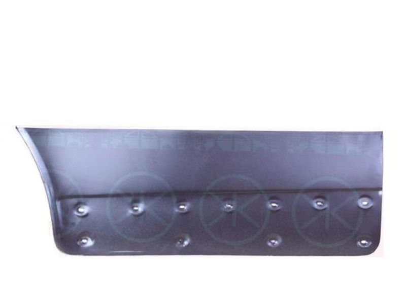 Ремчастина передньої двері нижня ліва Renault Trafic 2, Opel Vivaro 02-14 (KH) зовнішня